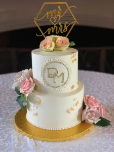 Corina Bakery - custom anniversary cake