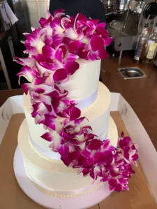Corina Bakery - custom floral cake