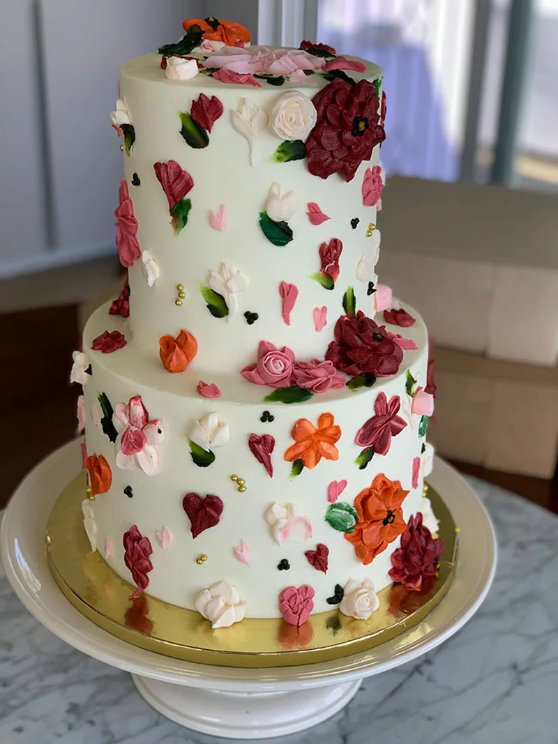 Corina Bakery - custom wedding cake
