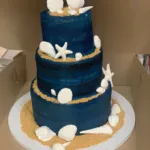 Ocean Blue Cake
