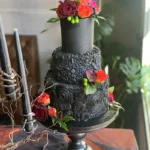 Gothic Wedding Cake