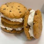 Chocolate Chip Cookies as an ice cream Sandwich