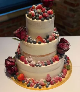 Corina Bakery - custom berries cake
