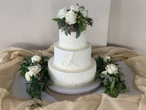 Corina Bakery - custom wedding cake