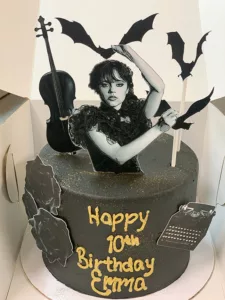 Corina Bakery - custom wednesday cake