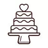 Wedding Cake Icon